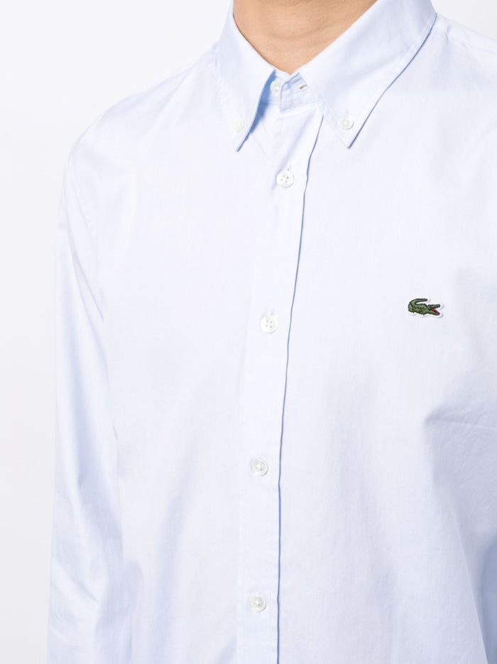 Lacoste Camicia Azzurro Uomo 2