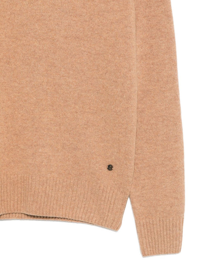 Unreiner Beige Herrenpullover 3
