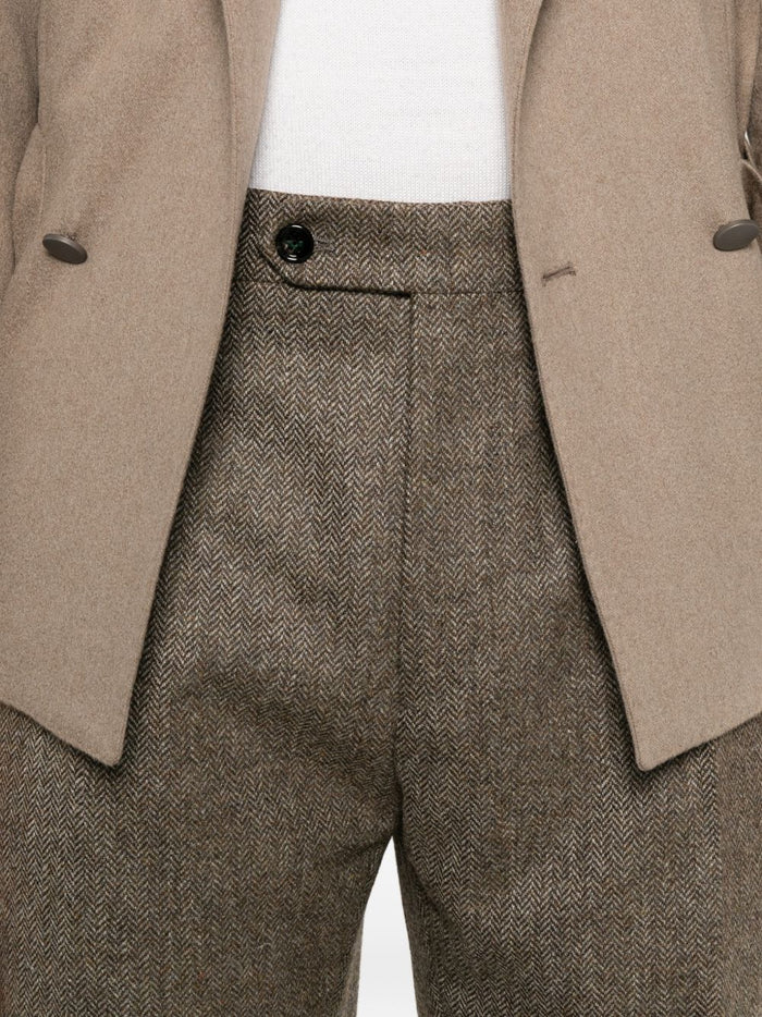 Berwich Pantalone Grigio Uomo 2