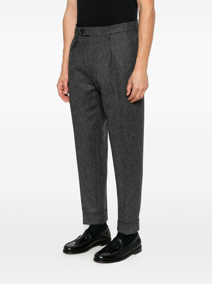 Berwich Pantalone Grigio Uomo 2