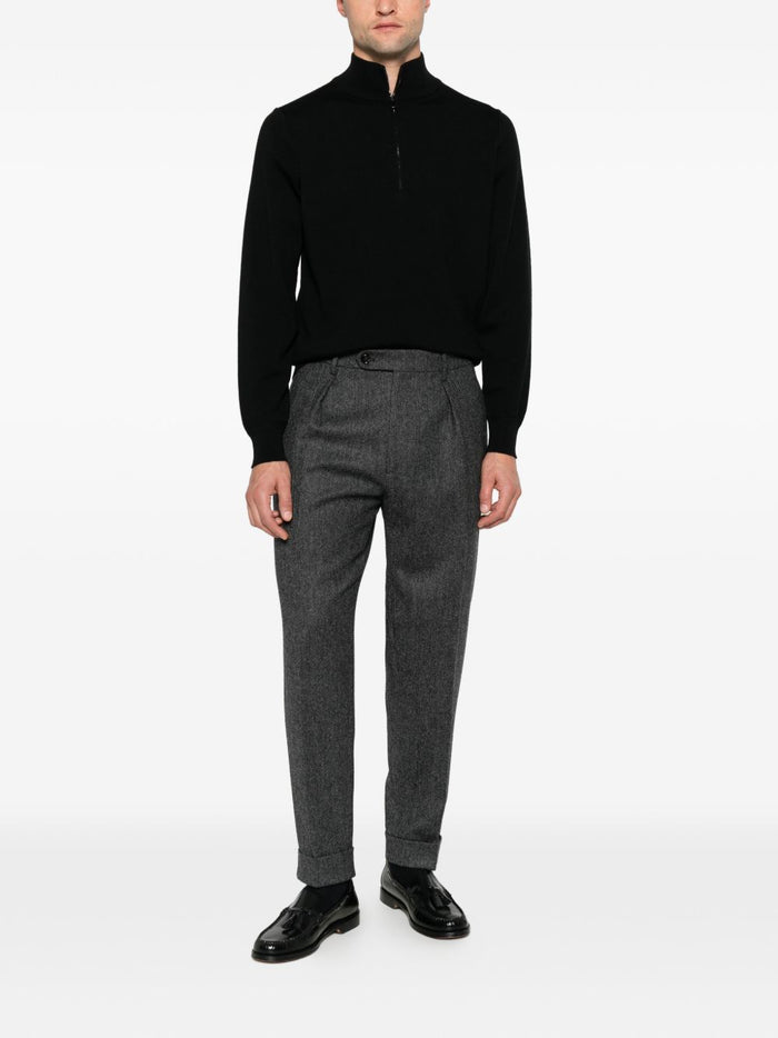 Berwich Pantalone Grigio Uomo 3