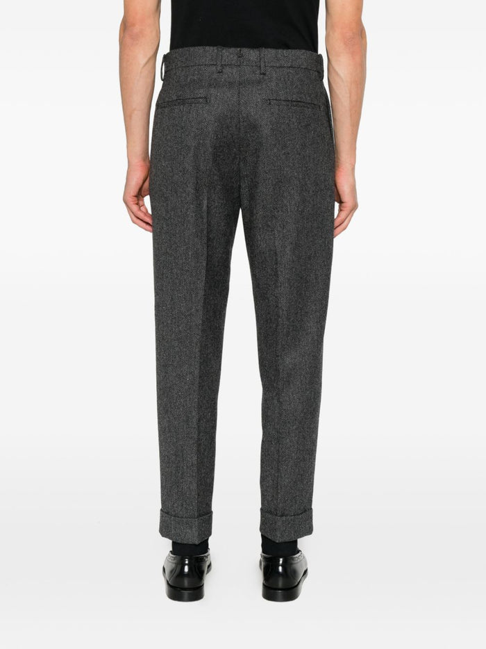 Berwich Pantalone Grigio Uomo 4