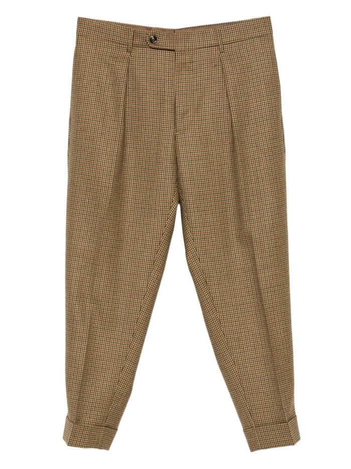 Berwich Pantalone Marrone Uomo 1