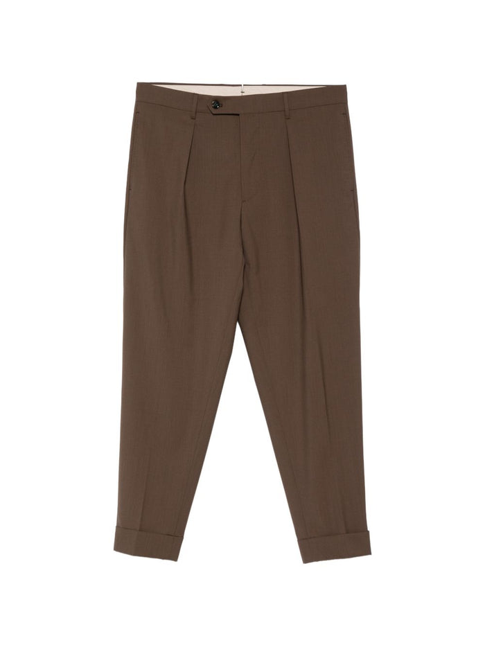 Berwich Pantaloni Marrone Uomo Chiaia 5