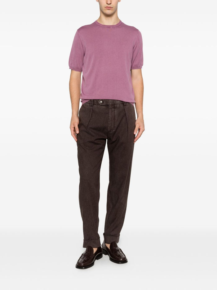Berwich Pantaloni Chiaia Uomo Marrone 2