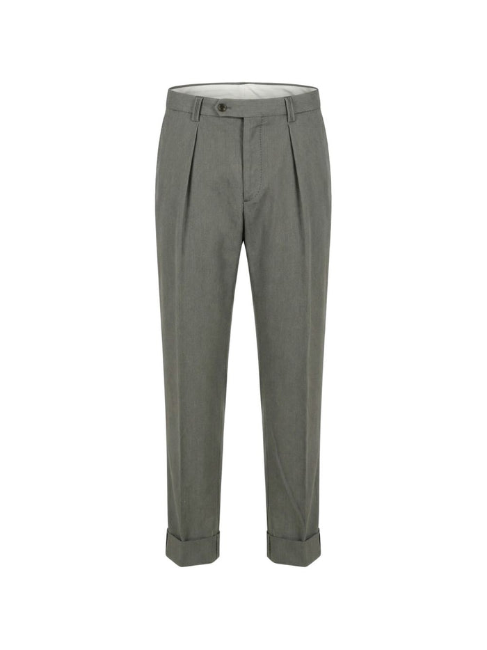 Berwich Men's Chiaia Trousers Grey 1