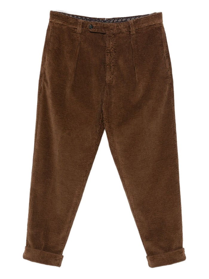 Berwich Herrenhose in Braun 1