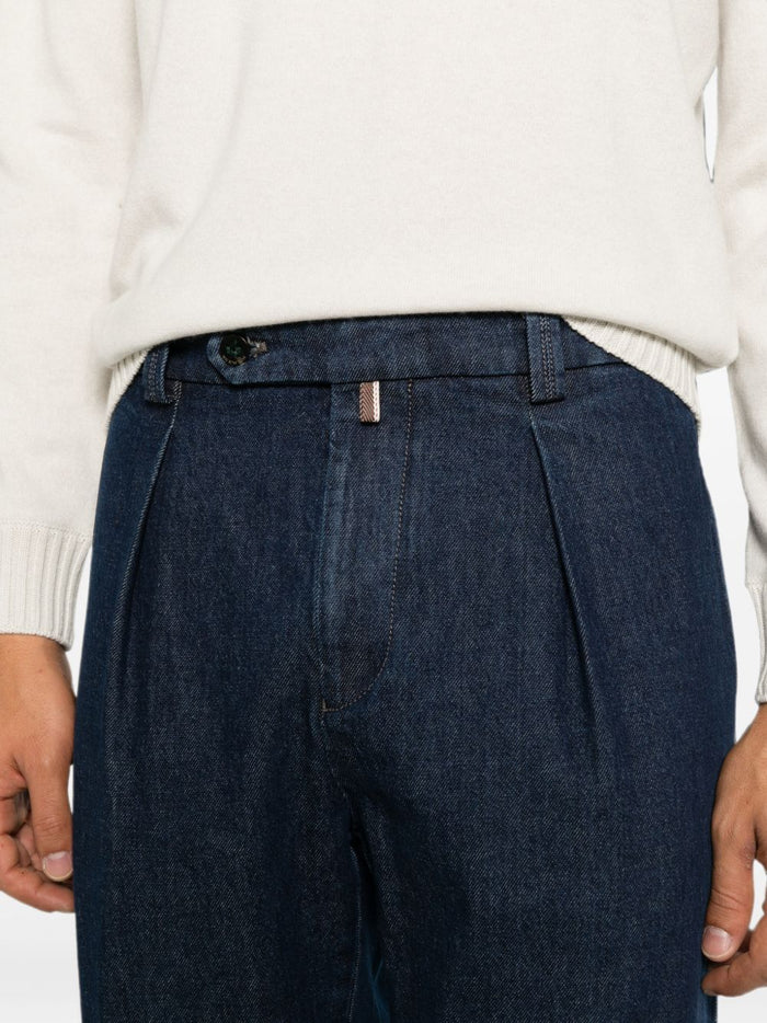 Berwich Pantalone Indingo Uomo 2