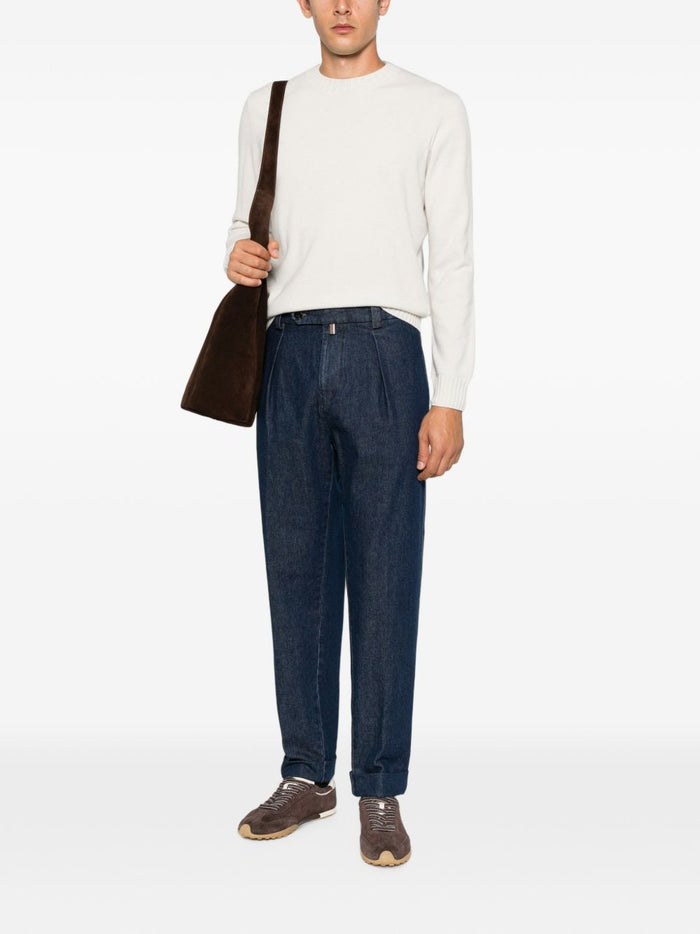 Berwich Pantalone Indingo Uomo 4