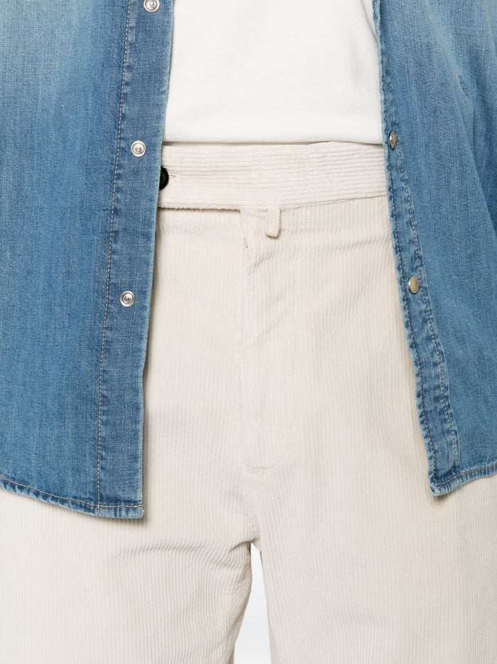Berwich Pantalone Bianco Uomo 2