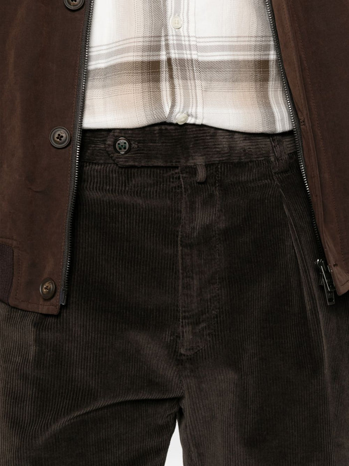 Berwich Pantalone Marrone Uomo 2