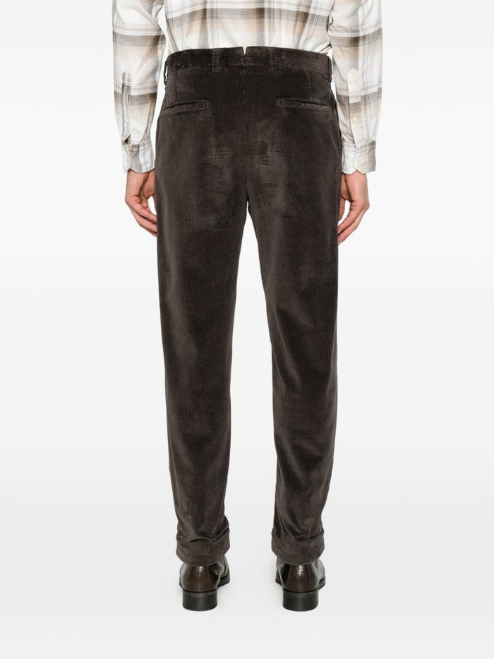 Berwich Pantalone Marrone Uomo 3