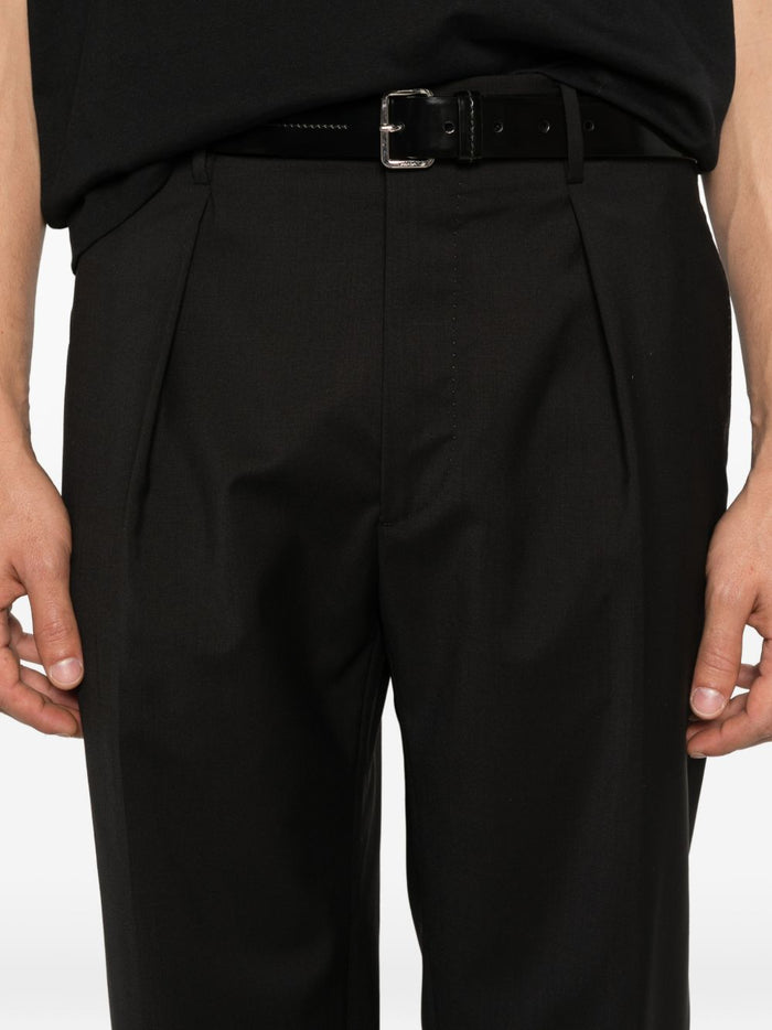 Berwich Pantaloni Nero Uomo Chiaia 4