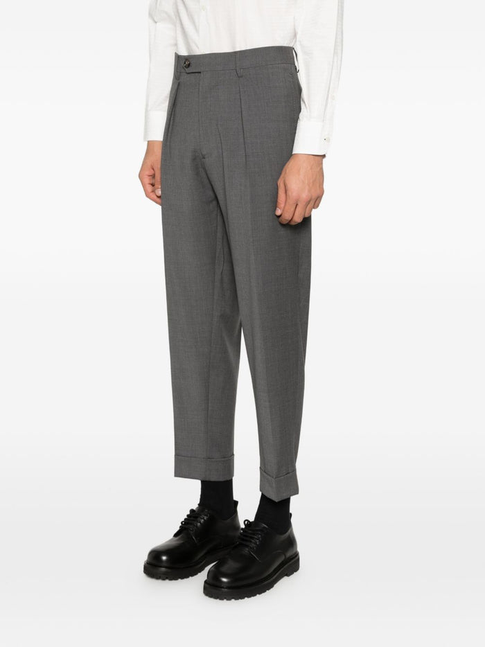 Berwich Pantaloni Grigio Uomo Chiaia 1