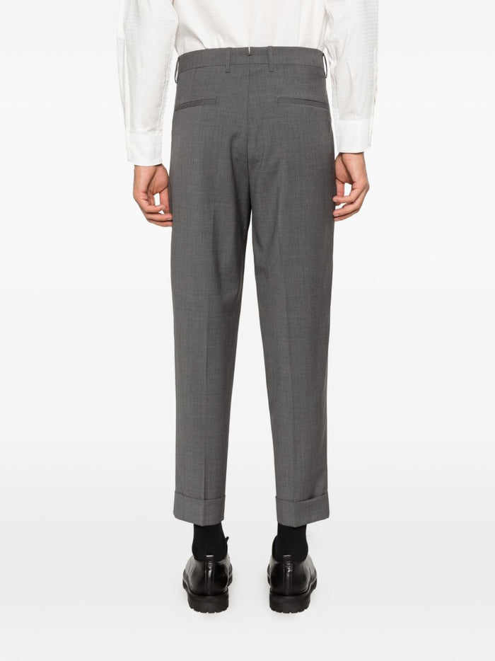 Berwich Pantaloni Grigio Uomo Chiaia 3