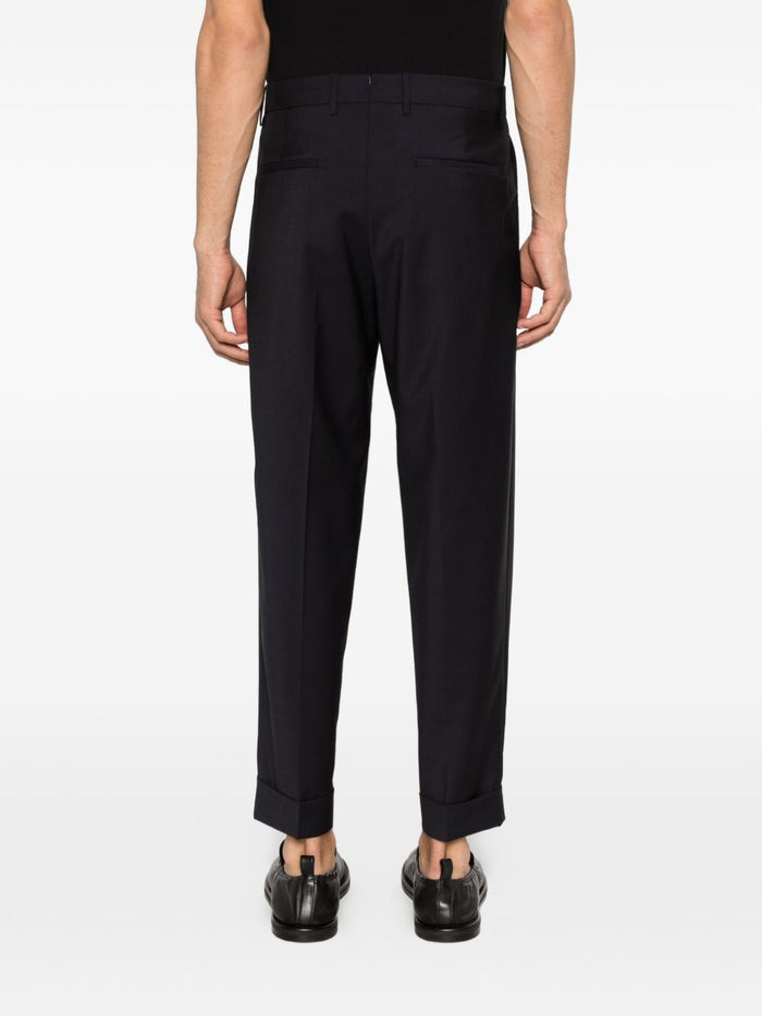 Berwich Pantaloni Blu Uomo Chiaia 3