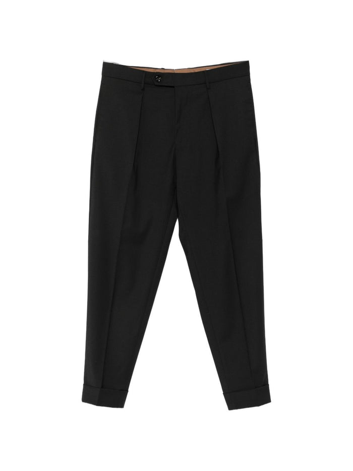 Berwich Pantalone Nero Uomo 1