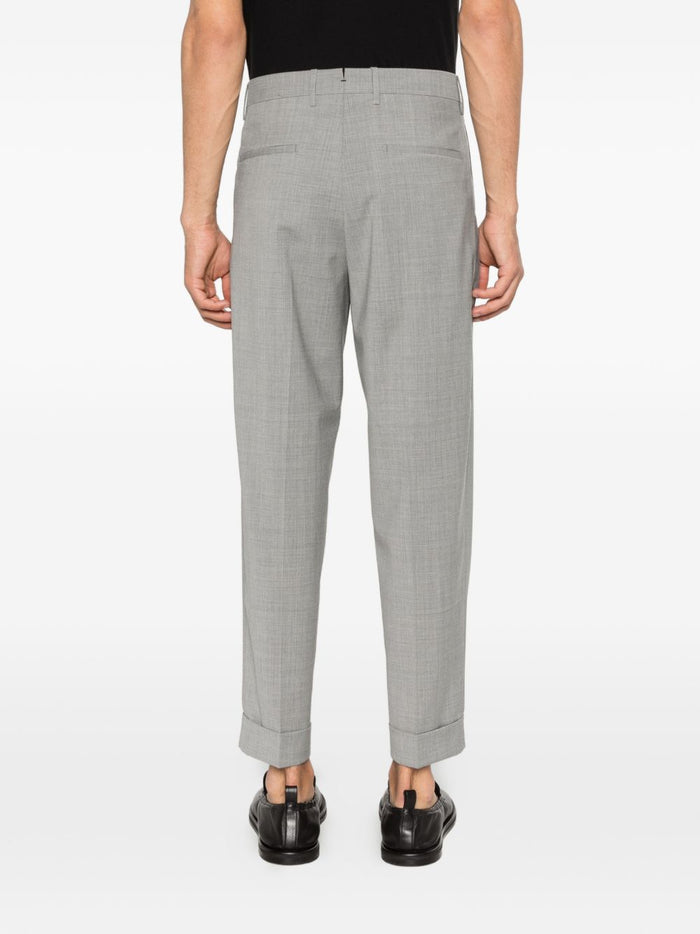 Berwich Pantaloni Grigio Uomo Chiaia 3