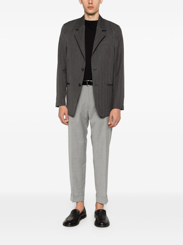 Berwich Pantaloni Grigio Uomo Chiaia 2