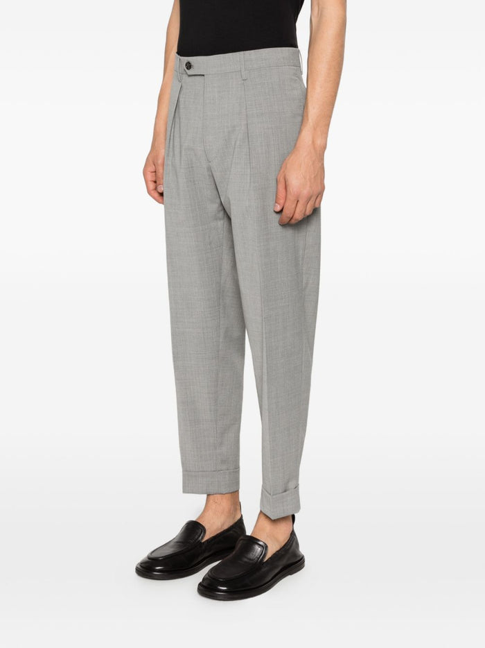 Berwich Pantaloni Grigio Uomo Chiaia 1