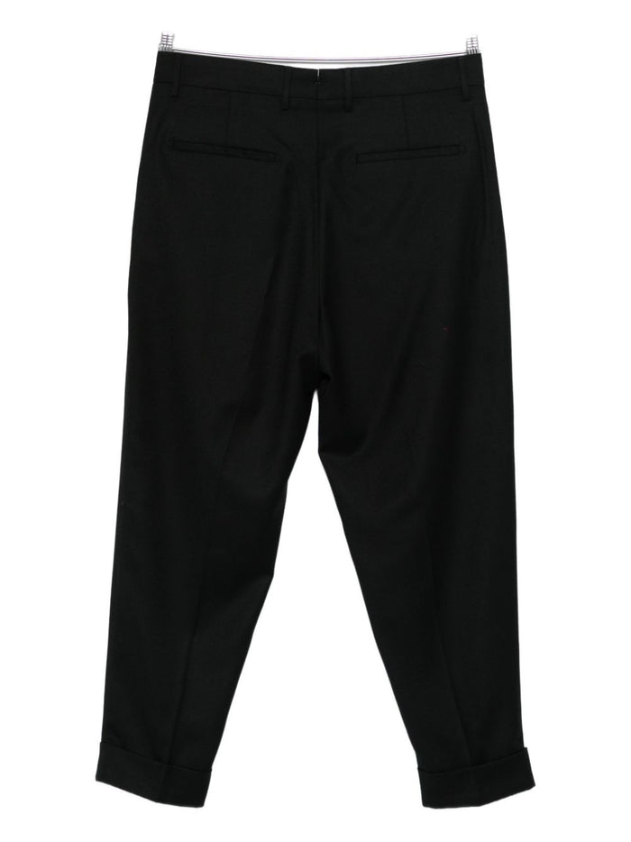 Berwich Pantalone Nero Uomo 3