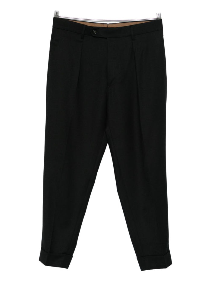 Berwich Pantalone Nero Uomo 1