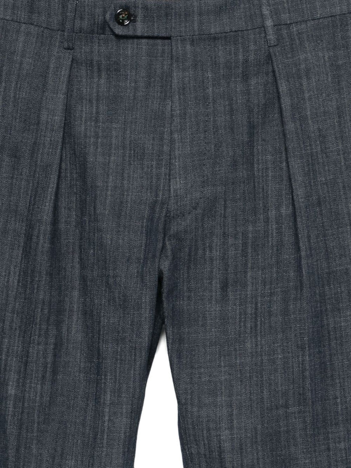 Berwich Pantalone Blu Uomo Chiaia 3