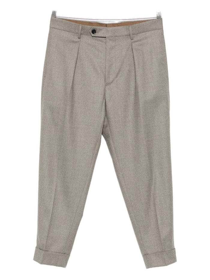 Berwich Pantalone Marrone Uomo 1