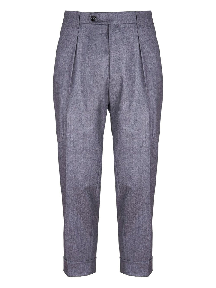 Berwich Pantalone Grigio Uomo 1