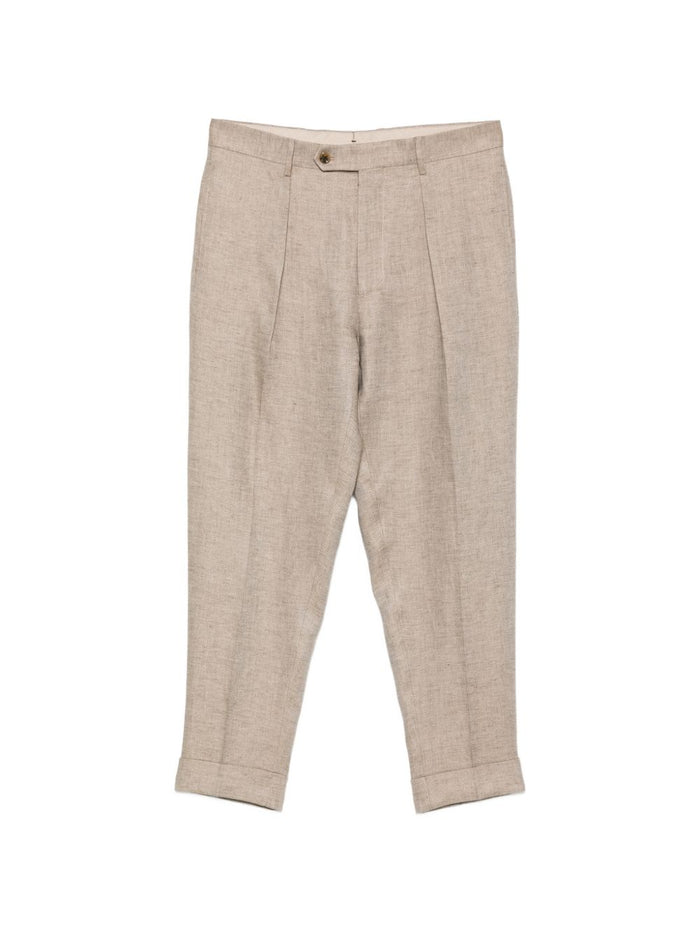 Berwich Pantaloni Beige Uomo Chiaia 5