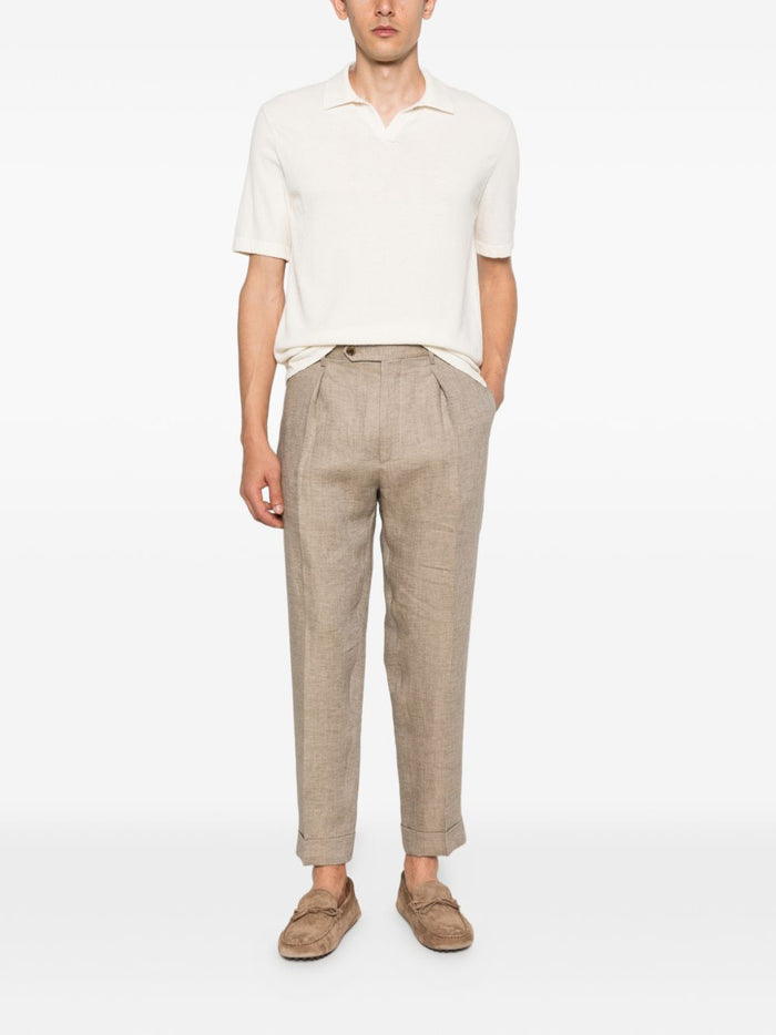 Berwich Pantaloni Beige Uomo Chiaia 2