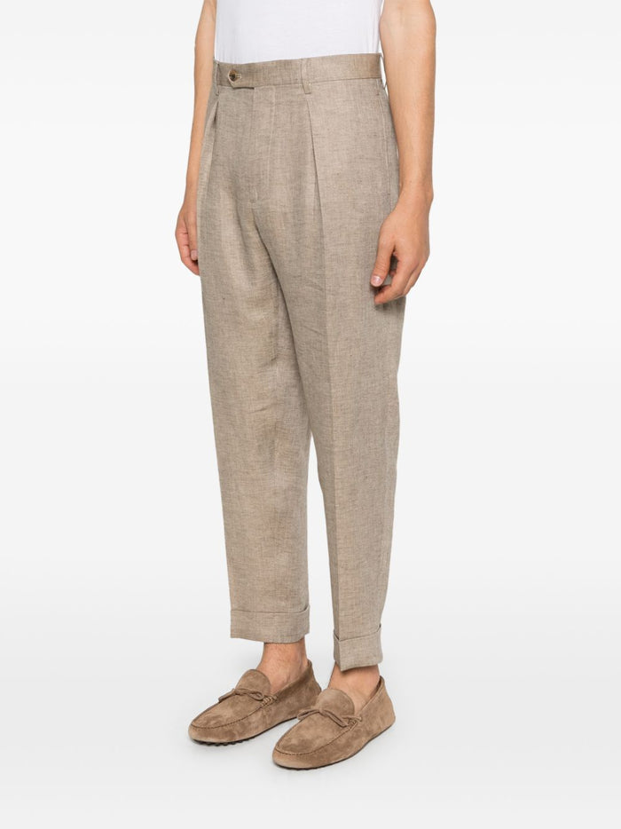 Berwich Pantaloni Beige Uomo Chiaia 1