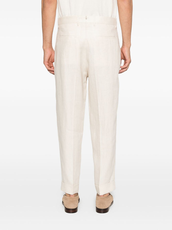 Berwich Pantaloni Ecru Uomo Chiaia 3