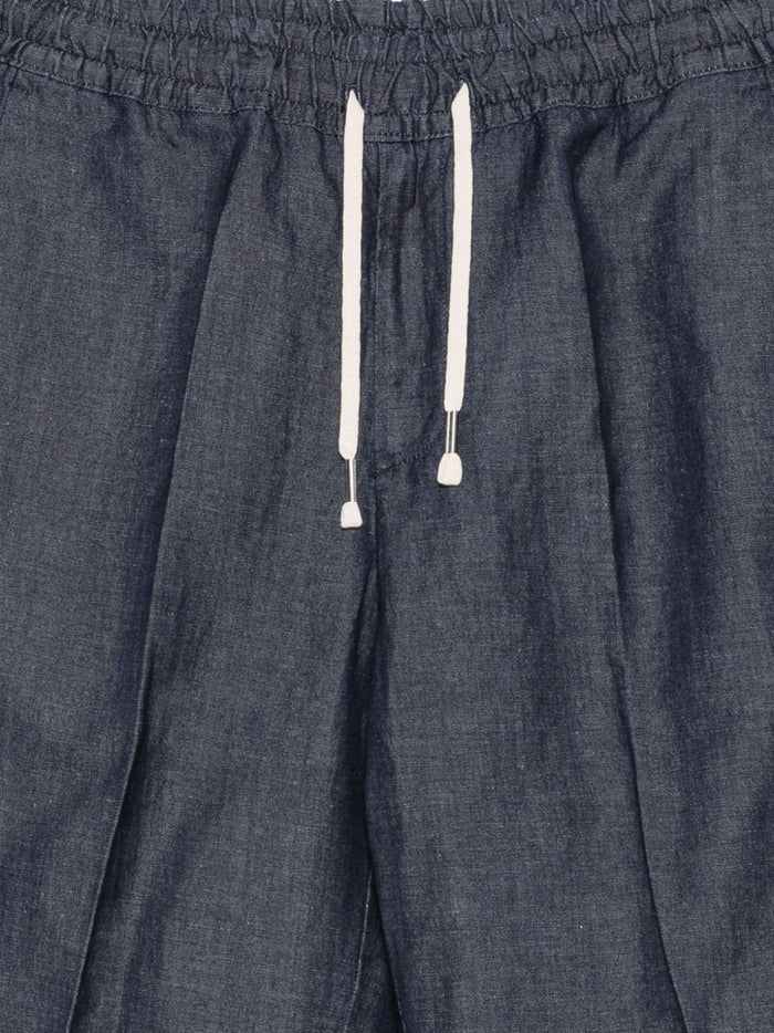 Costumein Pantalone Cuciture Uomo Grigio 3