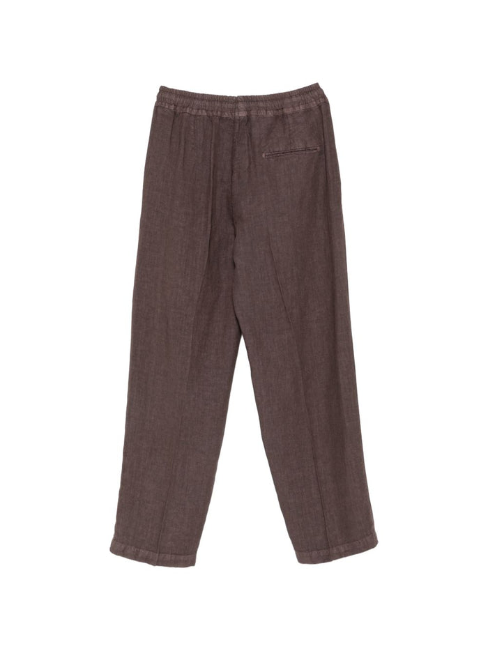 Costumein Pantalone Coulisse Uomo Marrone 2