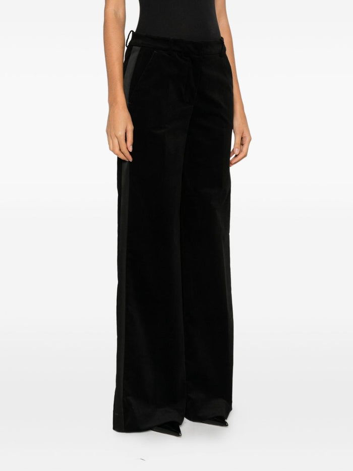 Parosh Damen Schwarze Hose 2