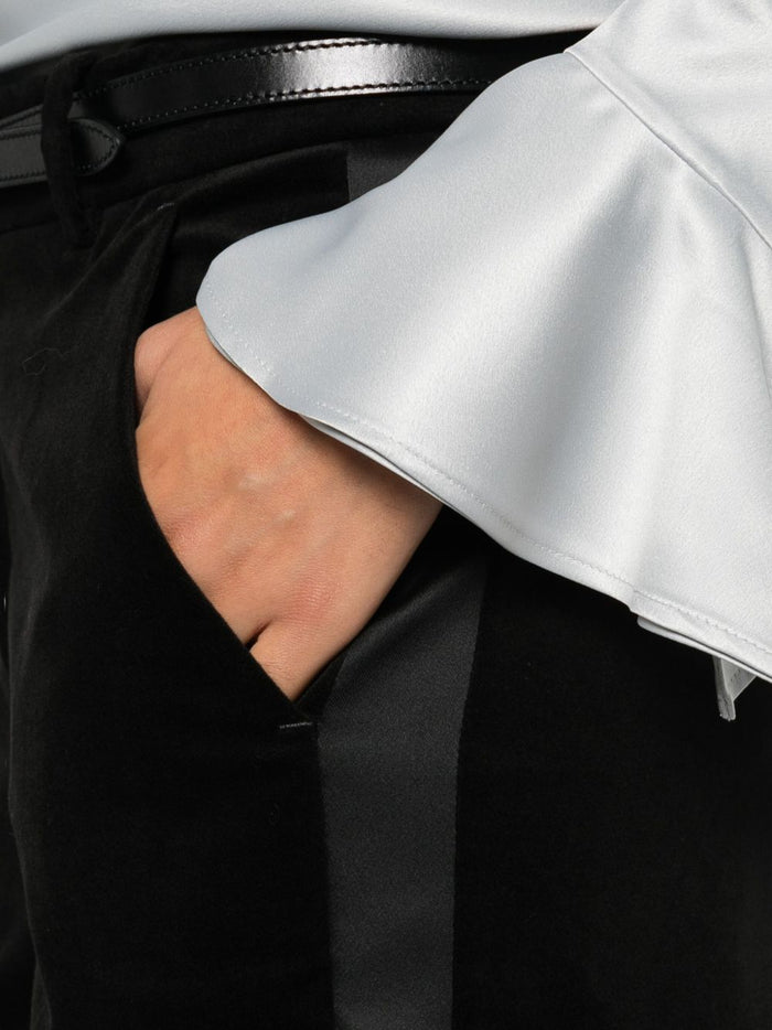 Parosh Damen Schwarze Hose 4