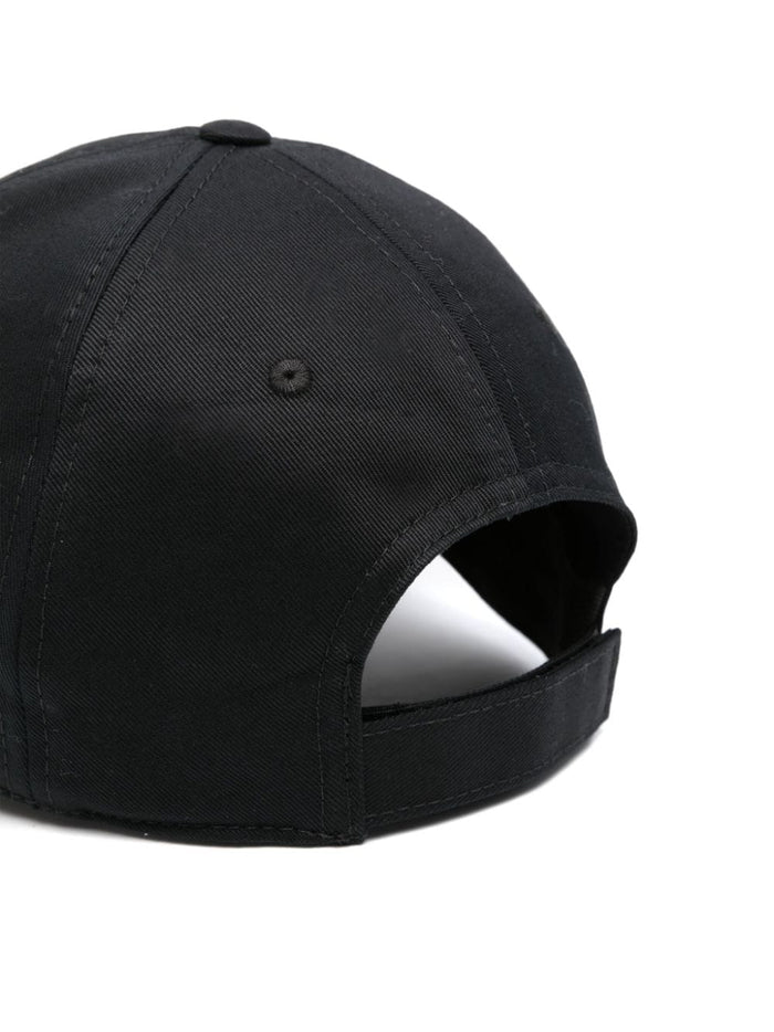 Marni Cappellino Nero Uomo Ricamo Logo 2