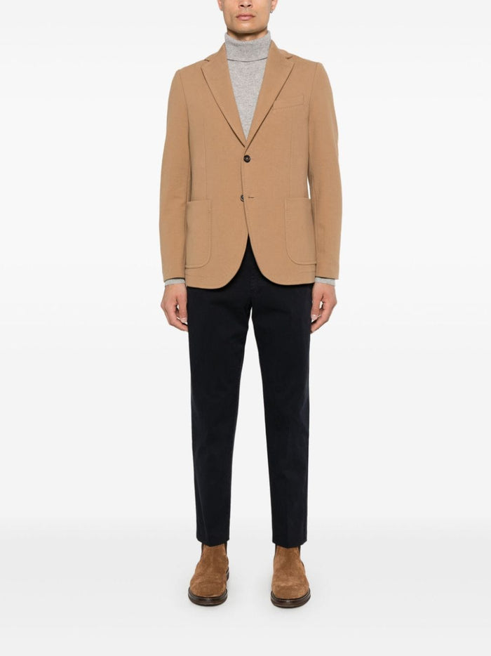 Circolo1901 Brown Felted Jacket for Men 4