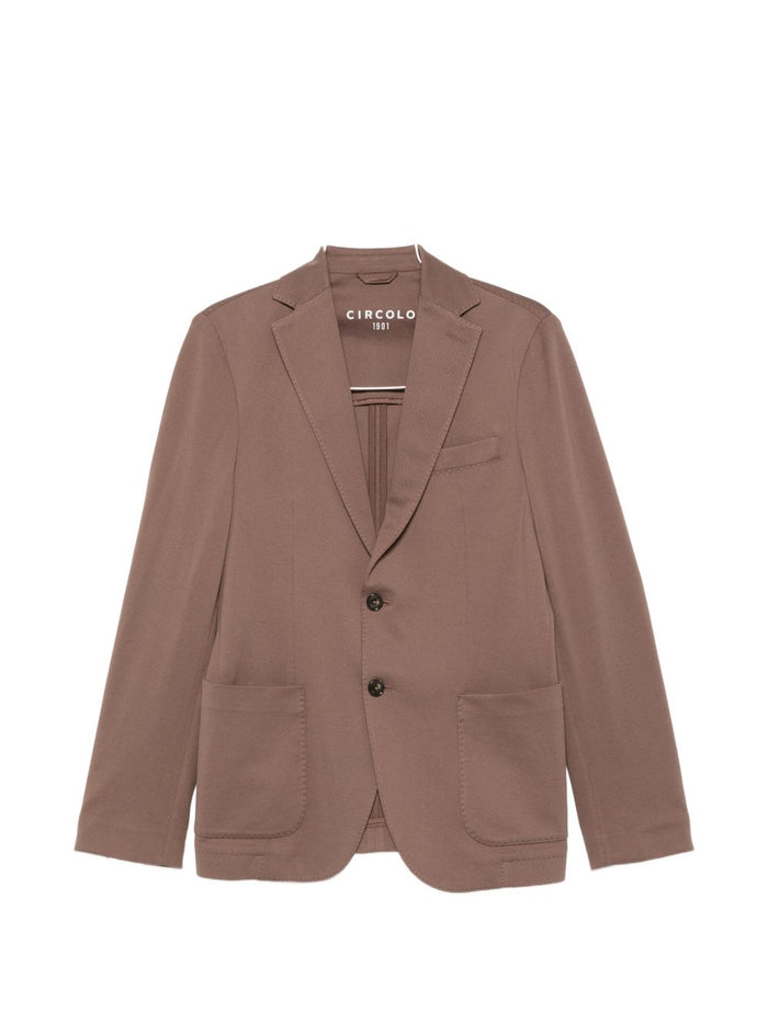 Circolo 1901 Giacca Tasche Applicate Uomo Marrone 5