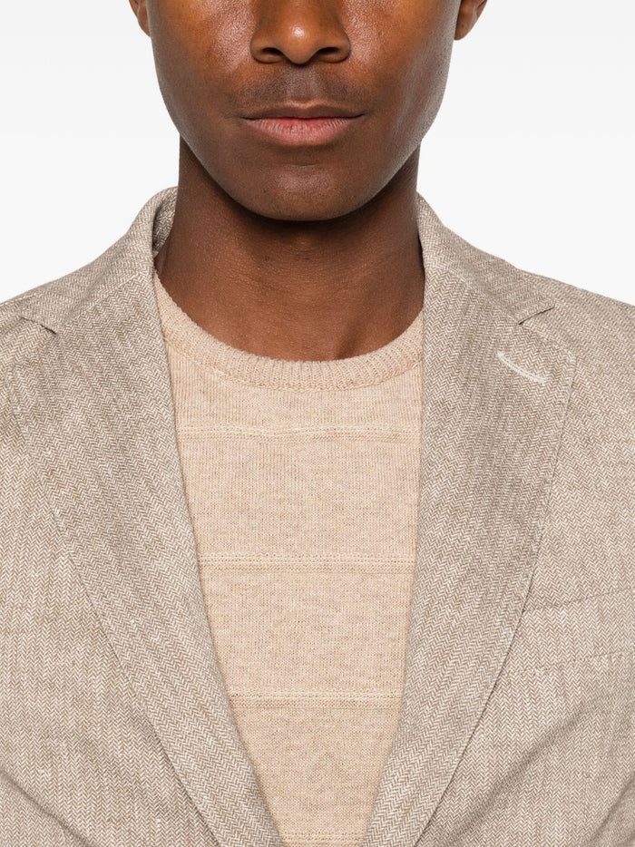 Circolo 1901 Giacca Monopetto Uomo Beige 4