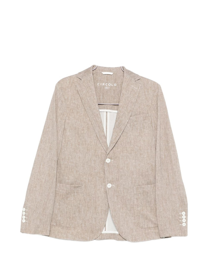 Circolo 1901 Giacca Monopetto Uomo Beige 5