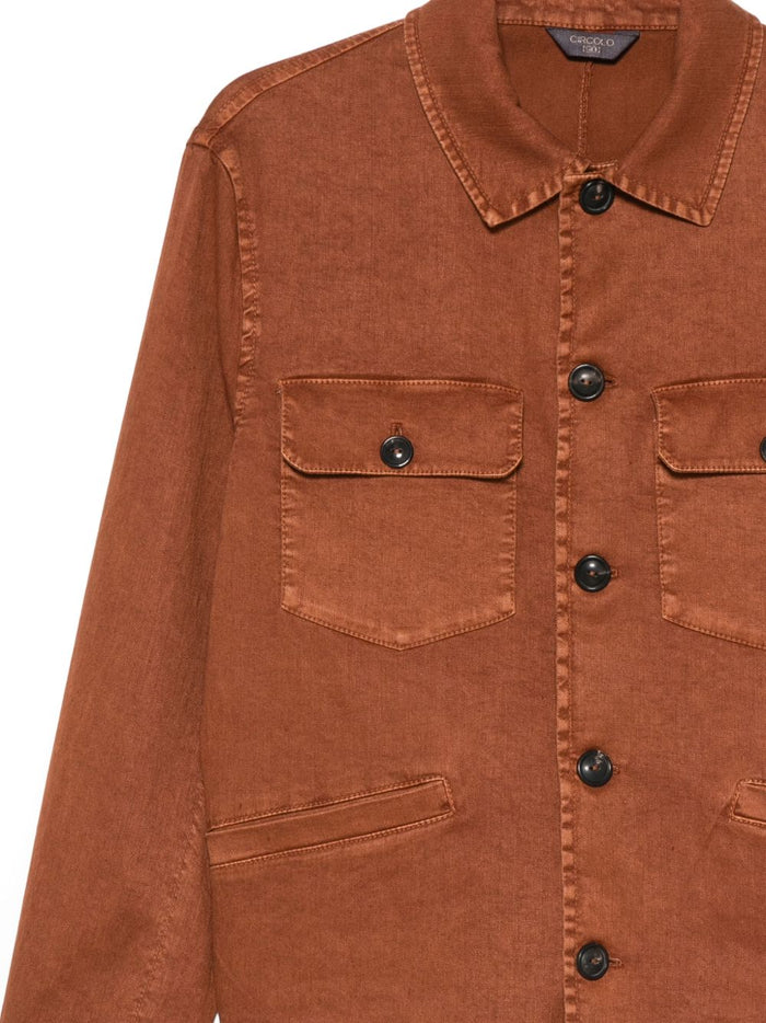 Circolo 1901 Camicia Safari Uomo Rosso 3