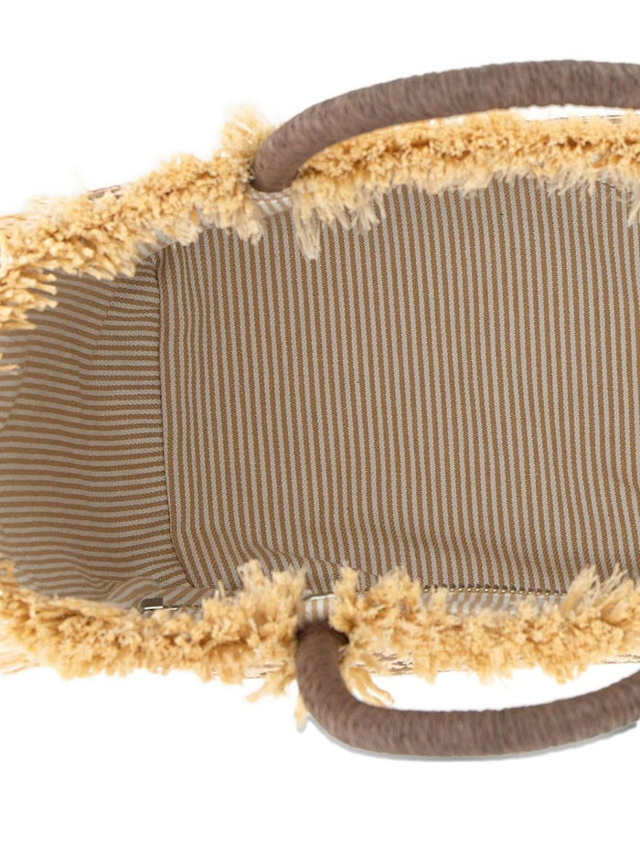 Mc2 Saint Barth Borsa Colette Straw Donna Leopardata 5