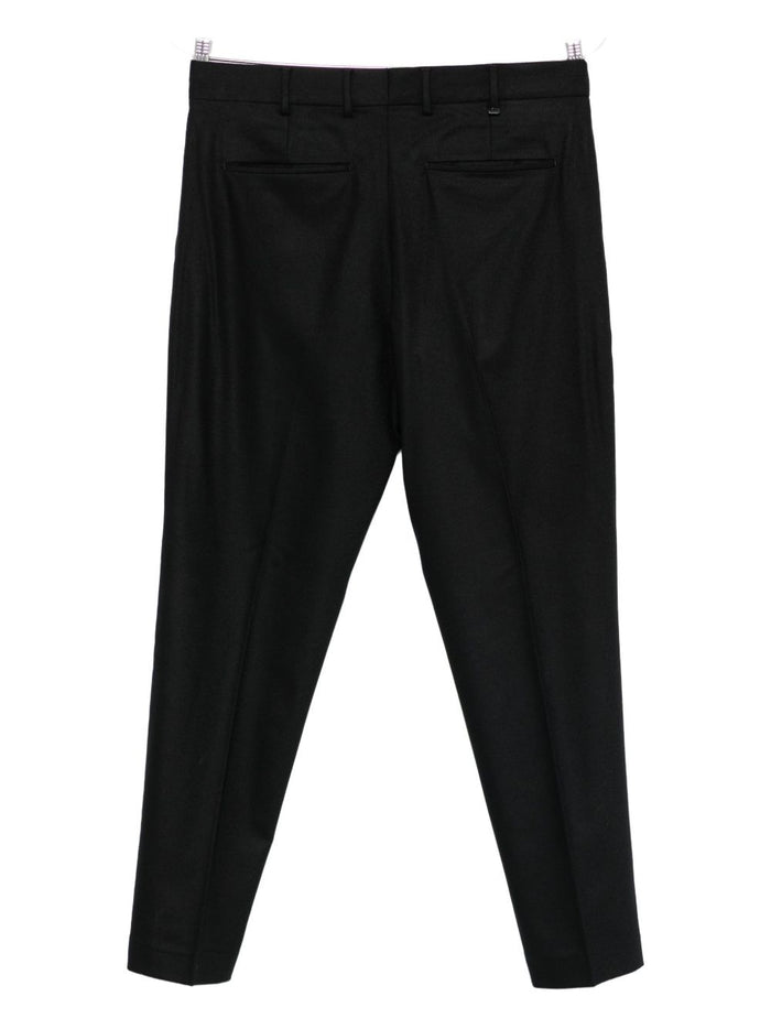 Pt Torino Herren Hose mit schmal zulaufendem Bein in Schwarz 2