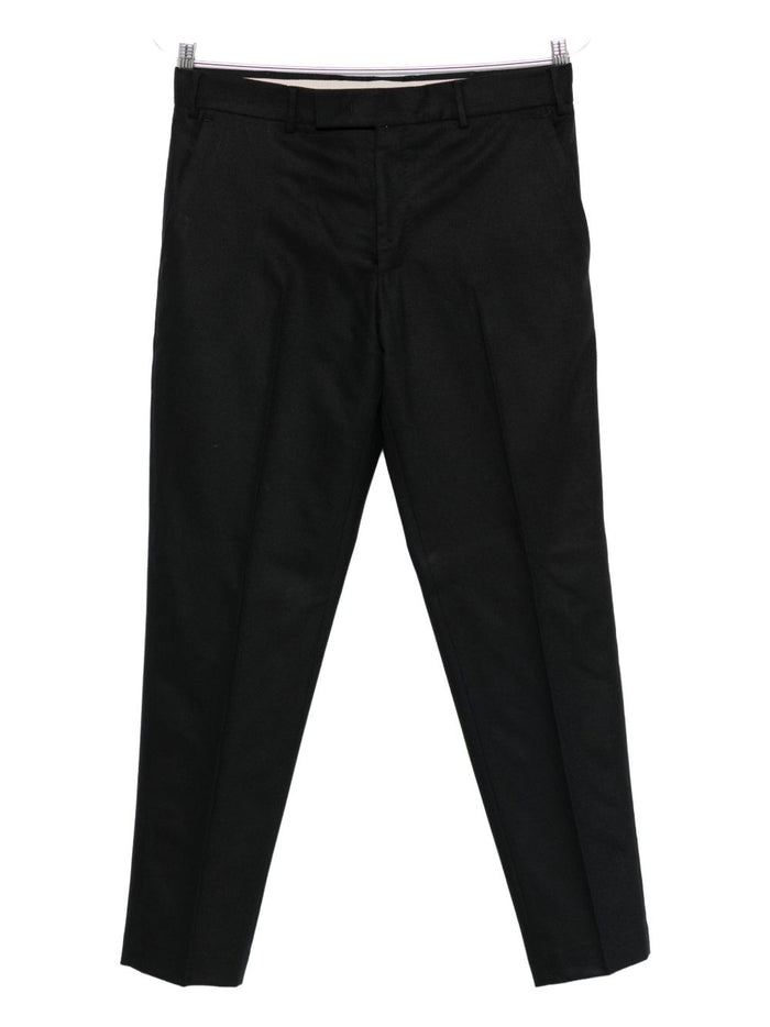 Pt Torino Herren Hose mit schmal zulaufendem Bein in Schwarz 1