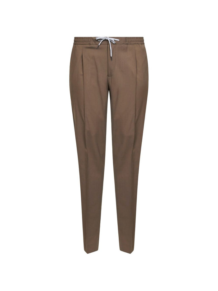 Pt Pantalone Marrone Uomo 1