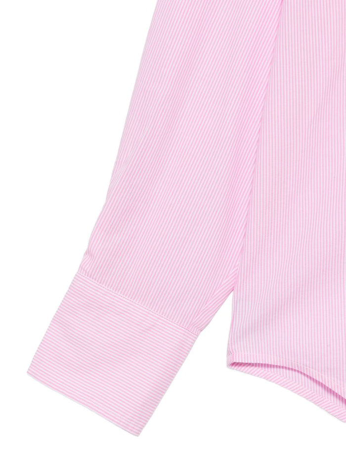 Mc2 Saint Barth Camicia Rigata Donna Rosa 3