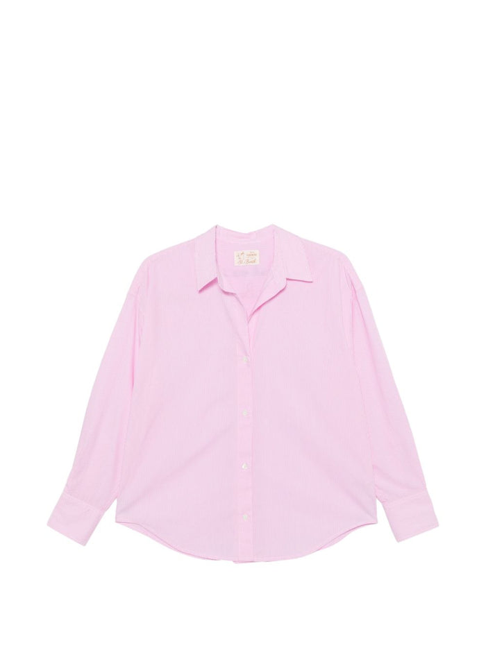 Mc2 Saint Barth Camicia Rigata Donna Rosa 1
