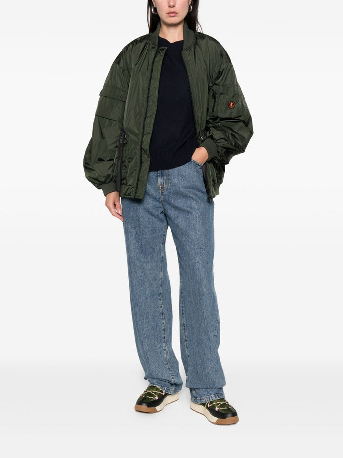 Save The Duck Giubbotto Verde Donna Usher 2